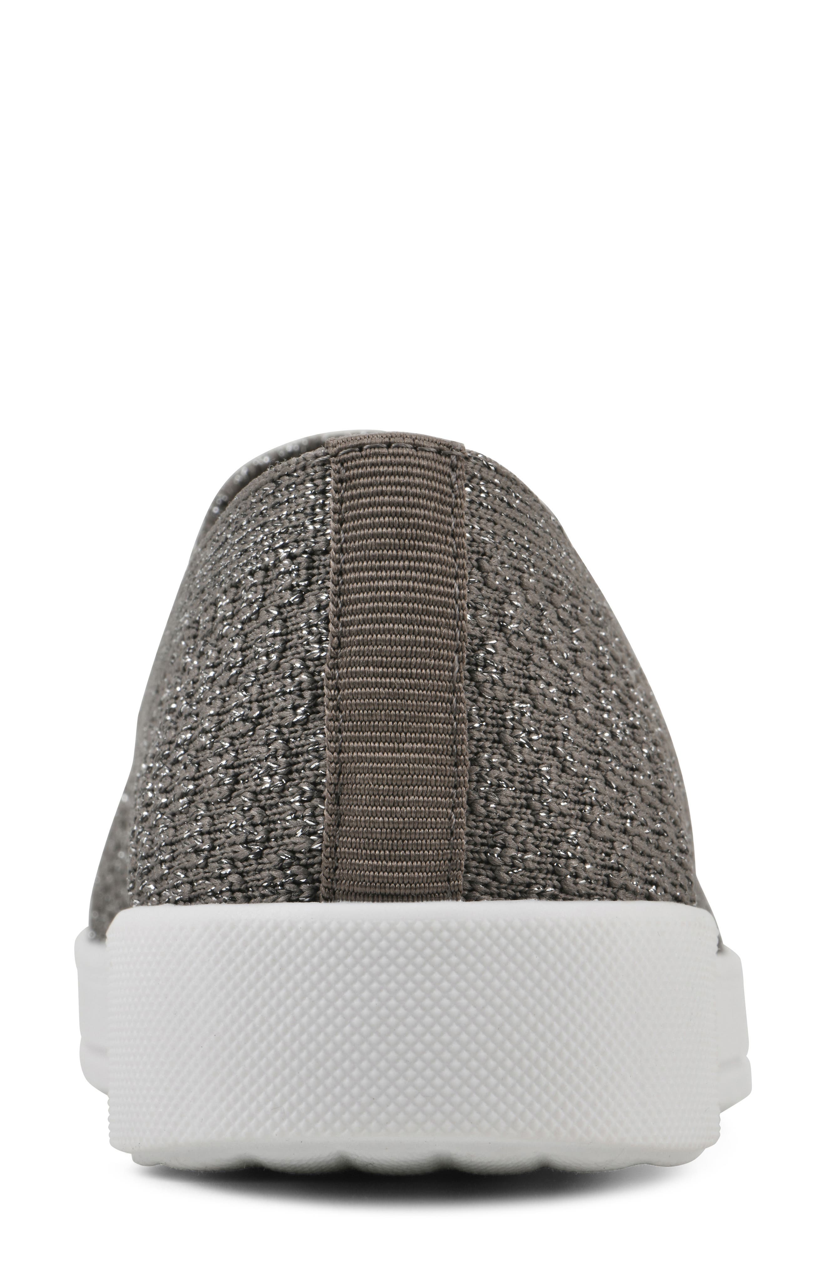 Upstay Slip-On Sneaker, Alternate, color, PEWTER/ FABRIC