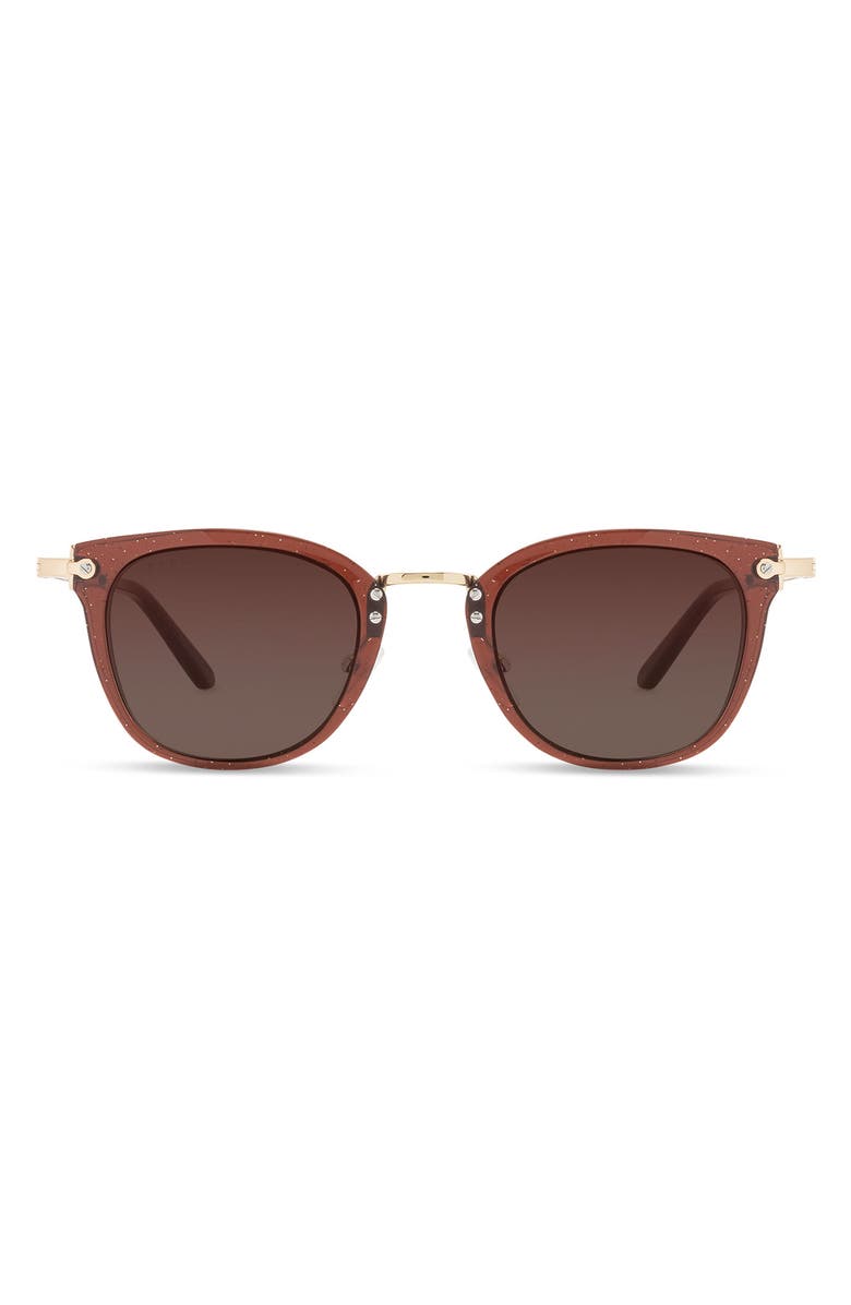 DIFF Rue 46mm Round Sunglasses | Nordstromrack display picture 1