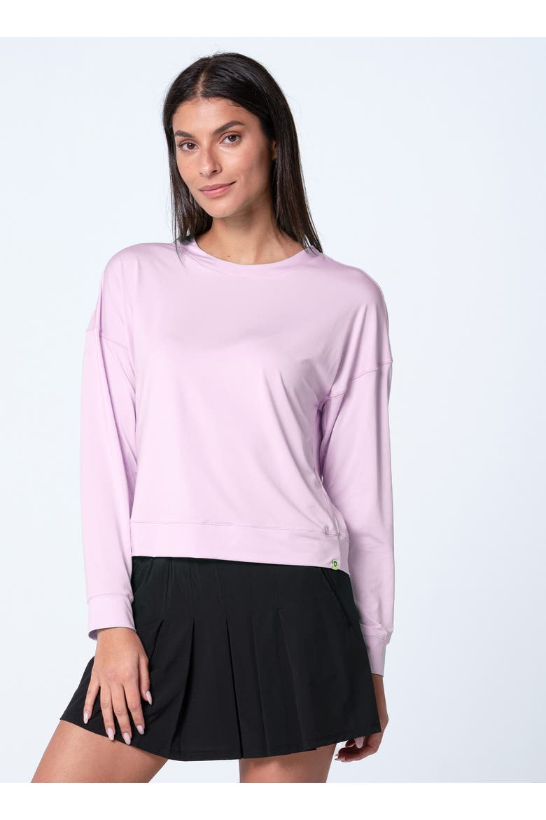 Hype Long Sleeve, Main, color, Pink Sand
