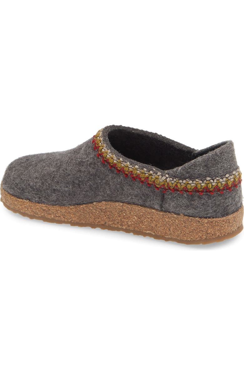 Haflinger GZH Zigzag Slipper, Alternate, color,