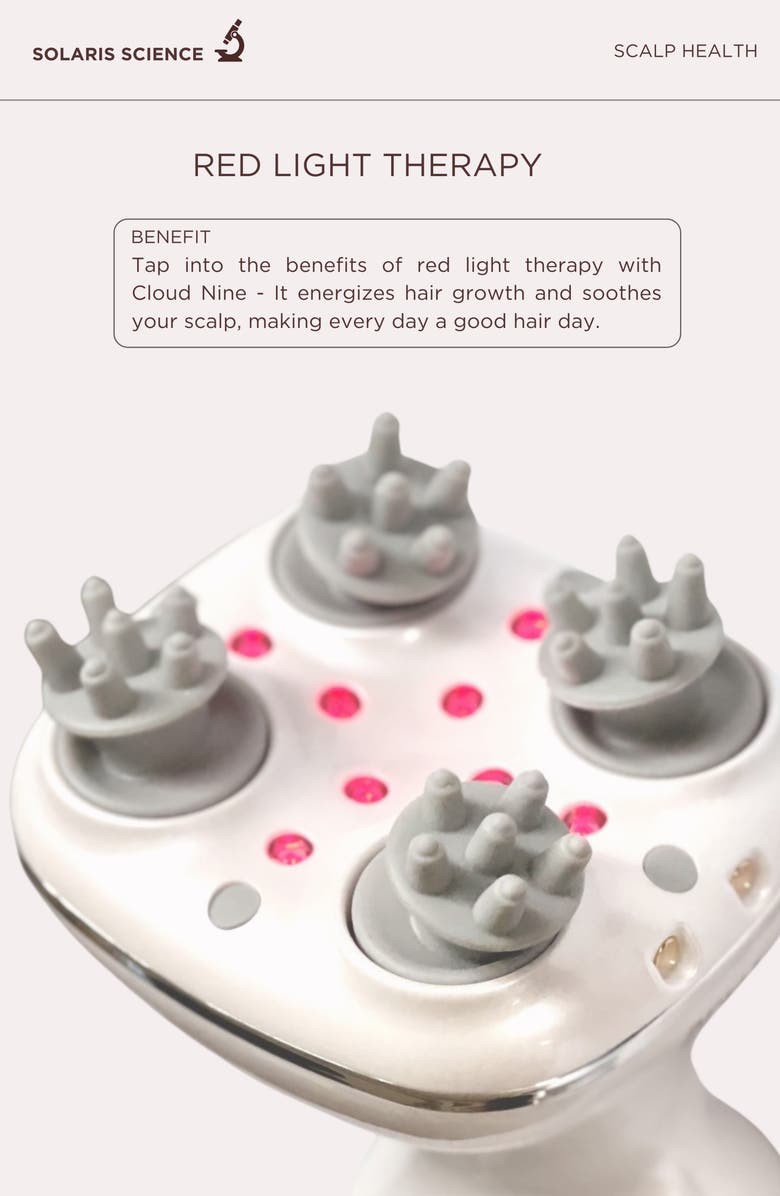 SOLARIS LABORATORIES NY Cloud Nine Scalp Massager, Alternate, color,