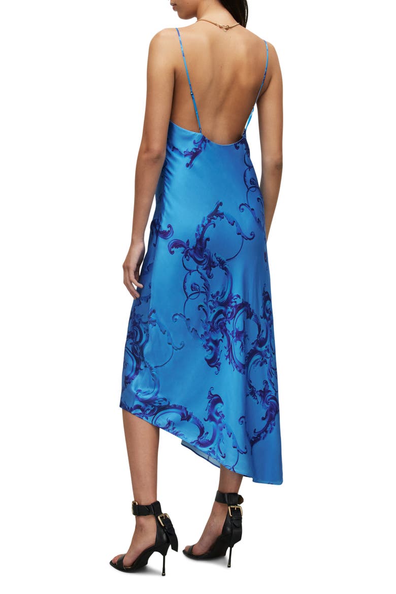 Alexia Isabella Midi Dress, Alternate, color, COBALT BLUE