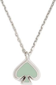 Kate Spade New York mini spade pendant necklace