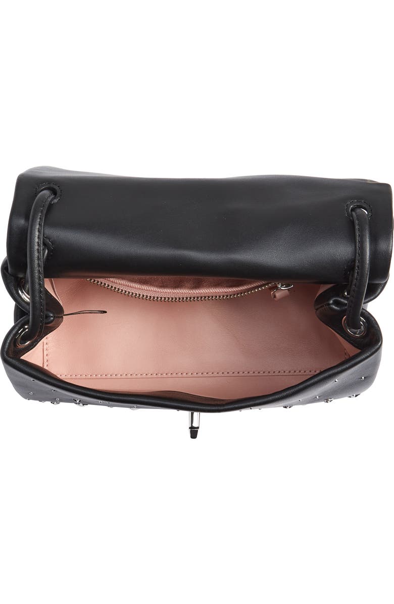 Marc Jacobs The Mini Dual Star Studded Leather Top Handle Bag, Alternate, color,