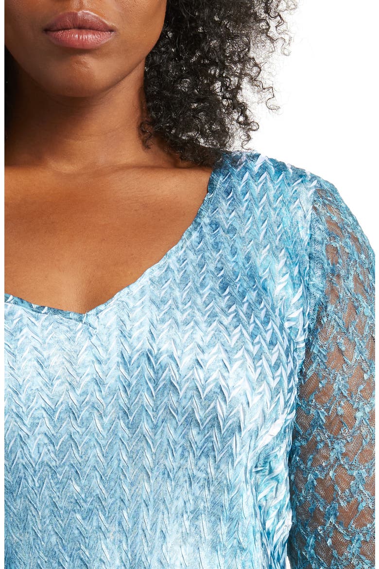 Lace Sleeve Charmeuse Cocktail Dress, Alternate, color, VELVET STONE