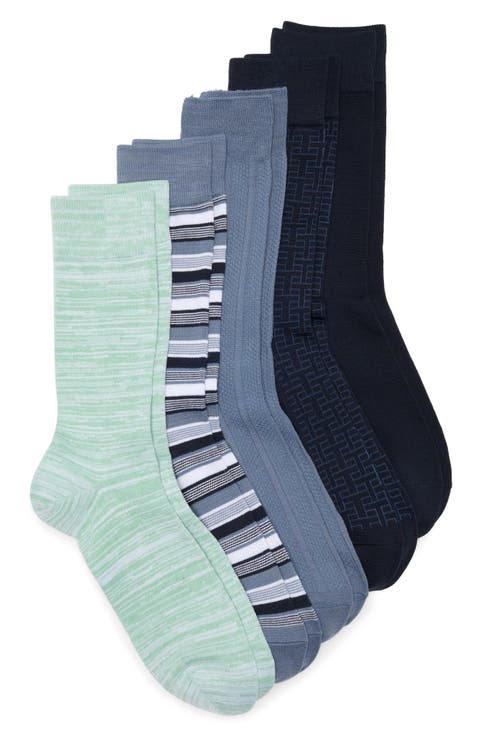 Assorted 5-Pack Dress Socks