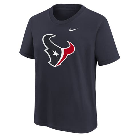 Youth Nike  Navy Houston Texans Logo T-Shirt