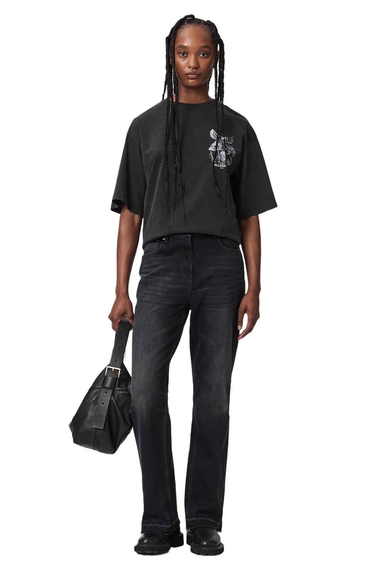 Seraph Amelie Graphic Tee, Alternate, color, WASHED BLACK