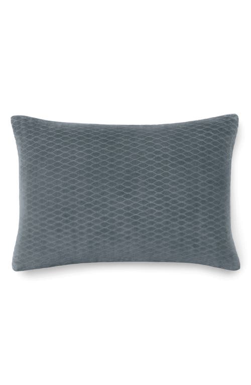 Sferra Drezzo Velveteen Accent Pillow In Bluestone