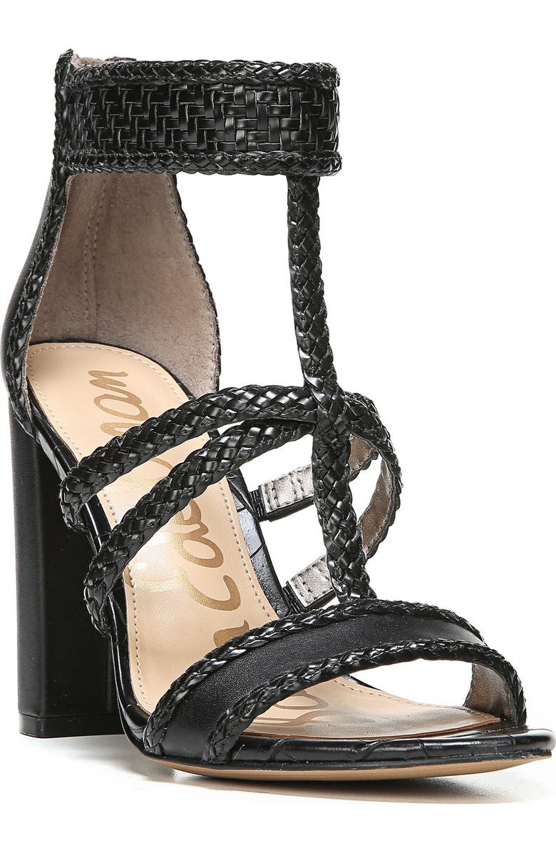 Sam Edelman Yordana Woven T-Strap Sandal, Main, color,