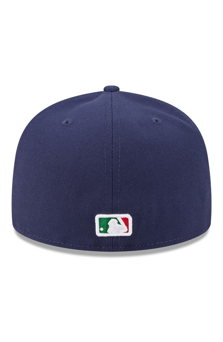 New Era Men's New Era  Navy Milwaukee Brewers 2025 Big League Chew 59FIFTY Fitted Hat, Alternate, color, 