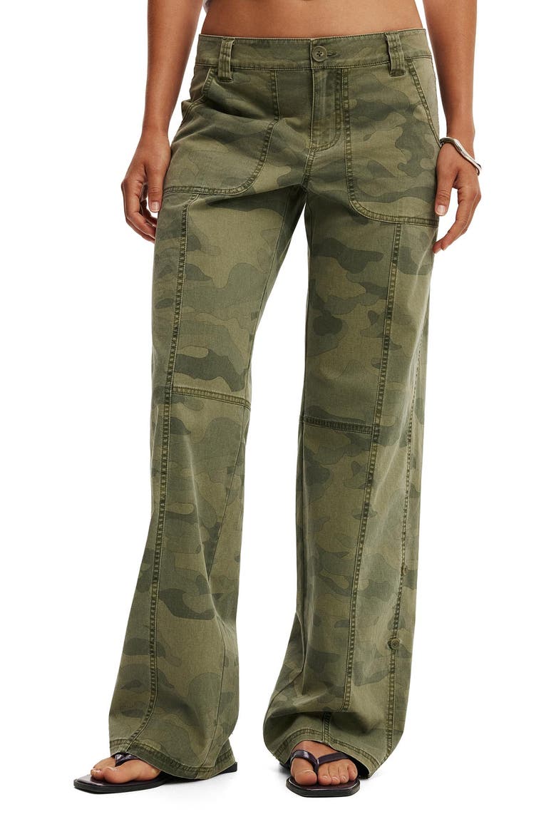 Women's Lexi Low Rise Utility Pant, Alternate, color, Nikki Camo