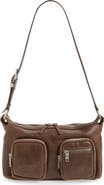 MARGESHERWOOD Outpocket Leather Hobo Bag