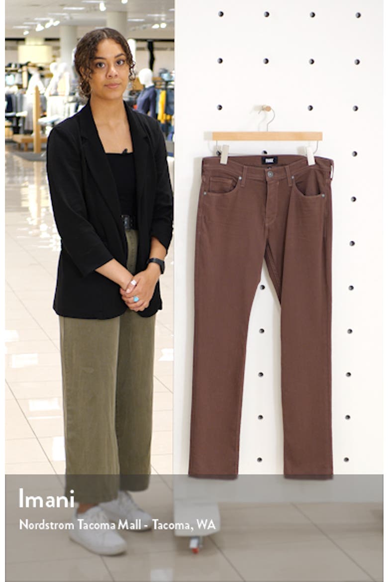 Transcend Federal Slim Straight Leg Jeans video