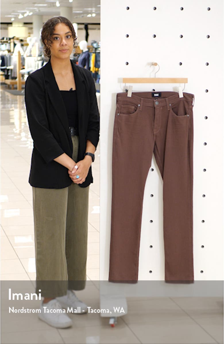 Transcend Federal Slim Straight Leg Jeans, sales video thumbnail