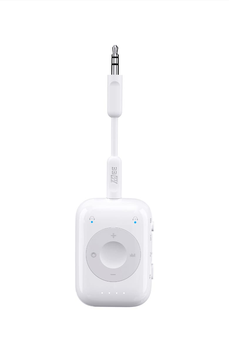 MEE audio Connect Air Pro 2-in-1 Bluetooth Wireless Audio Transmitter 
Receiver, Alternate, color, White
