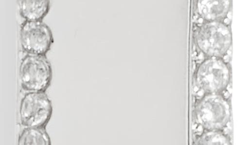 Kate Spade New York Pavé Lock Mini Pendant Necklace In Blue