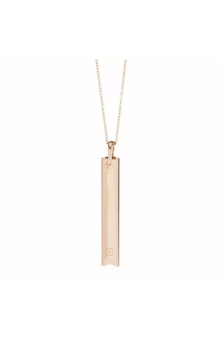 Uncommon Goods Mindful Breathing Necklace by Komuso Design, Alternate, color, Rose Gold