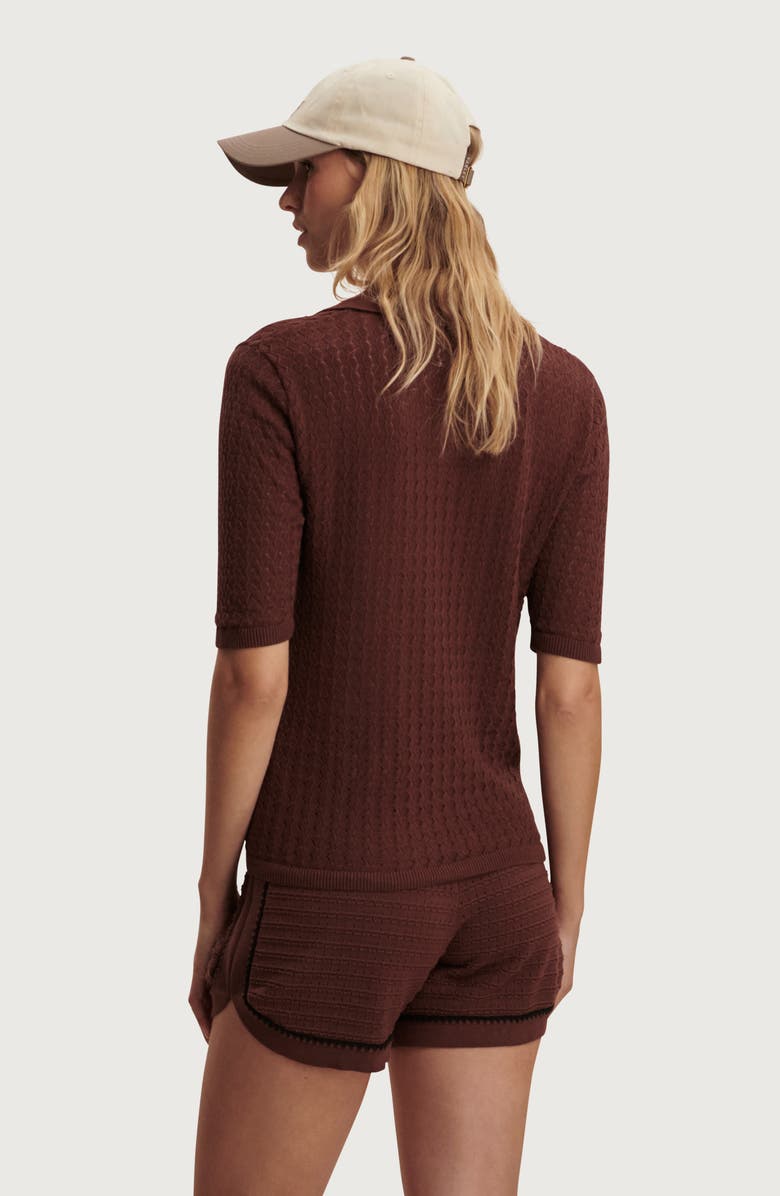 Varley Morden Knit Shorts, Alternate, color, Ironwood