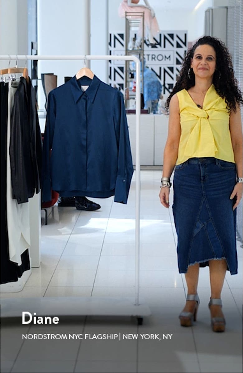 Object of Affection Silk Shirt, sales video thumbnail