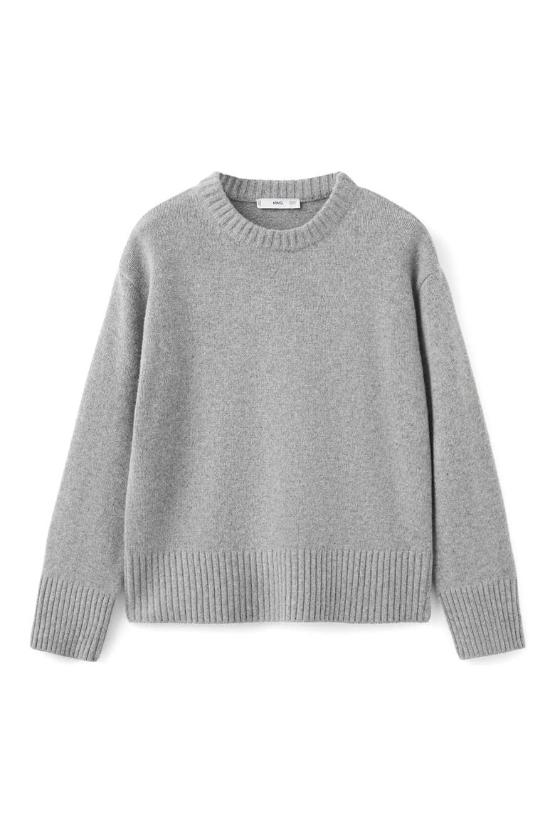 Wool Blend Sweater, Alternate, color, MEDIUM HEATHER GREY