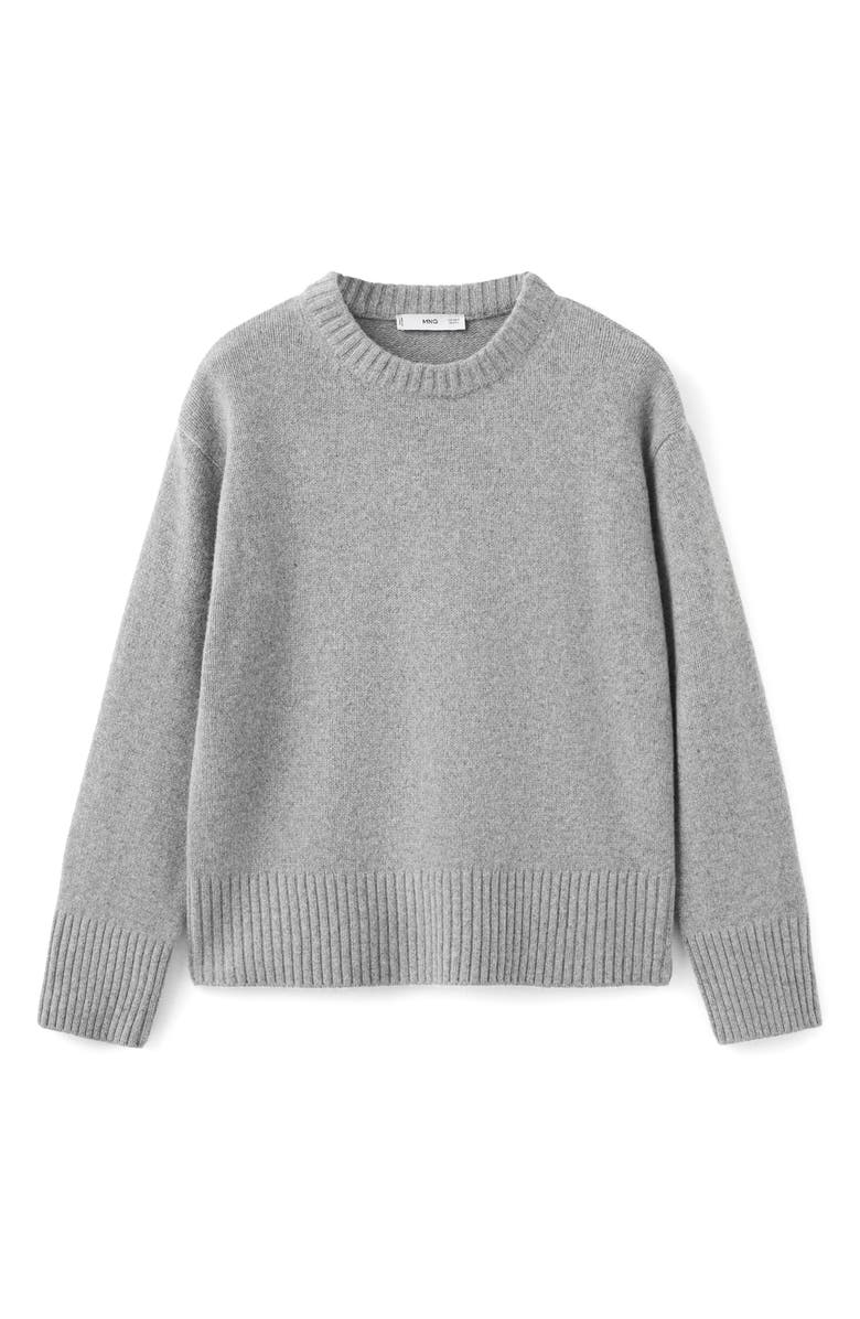 MANGO Wool Blend Sweater, Alternate, color, 