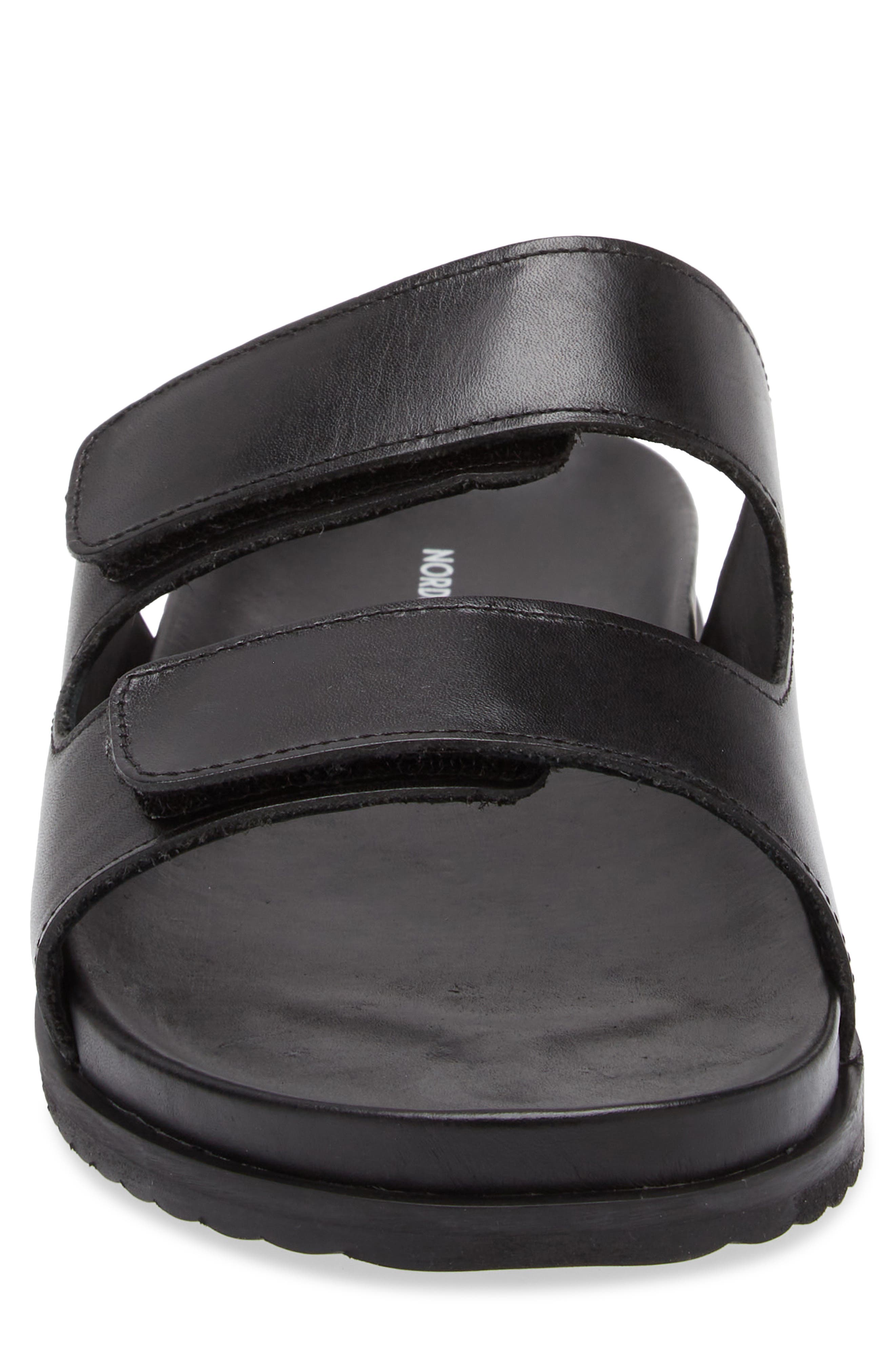 Gianni Slide Sandal, Alternate, color, BLACK