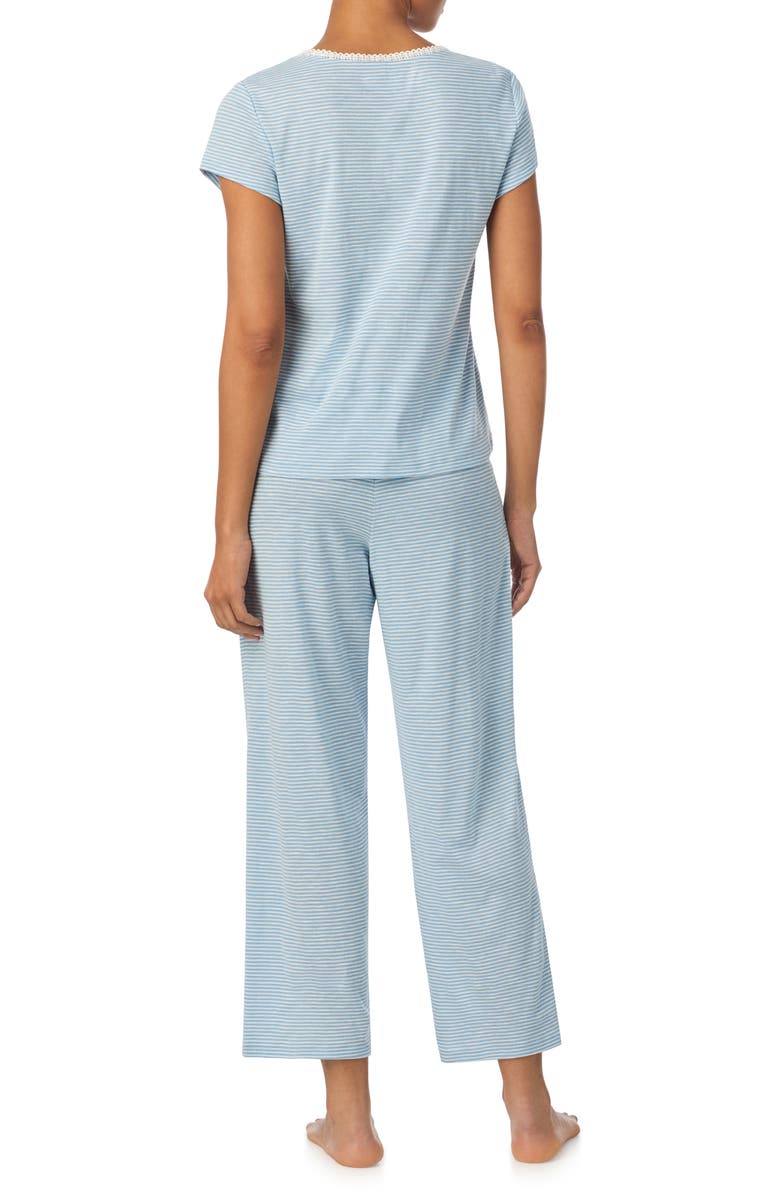 Lauren Ralph Lauren Print Crop Pajamas, Alternate, color, 
