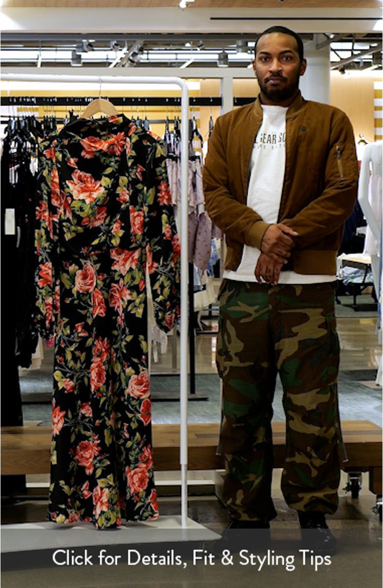 Perrie Floral Long Sleeve Dress, sales video thumbnail