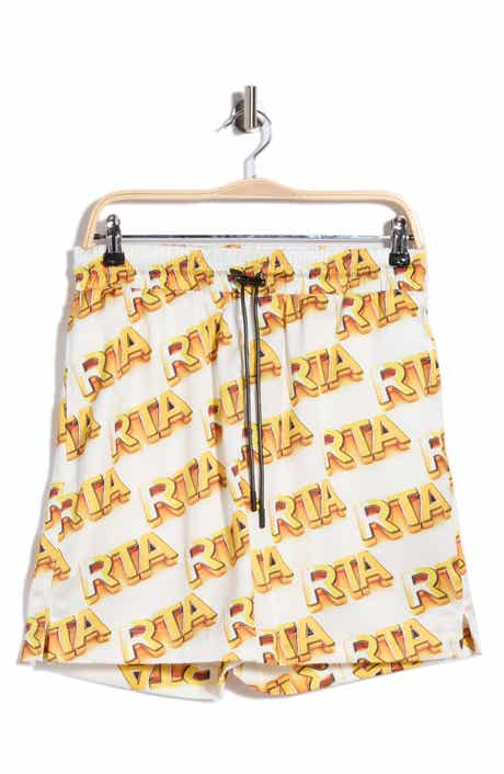RtA Clyde Logo Print Shorts