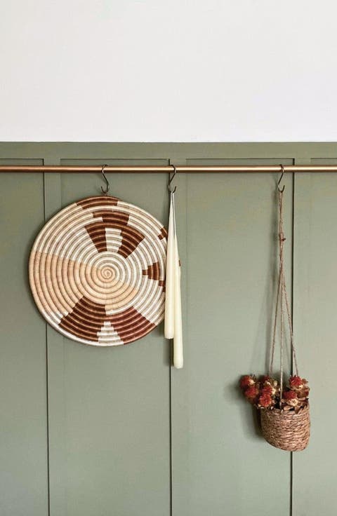 Abstract Form Platter in White