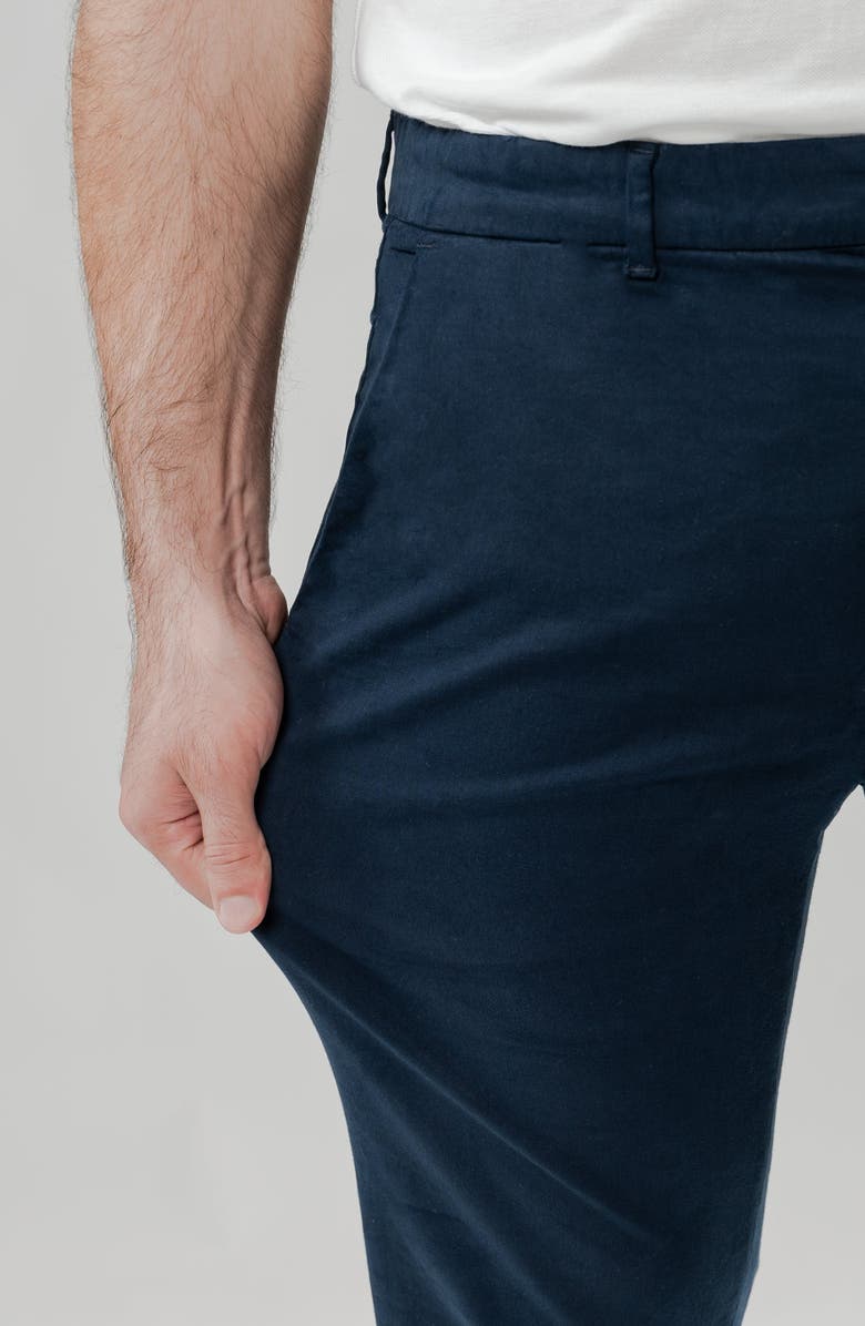 BRISK Ultraflex Slim Chino, Alternate, color, Navy Blue
