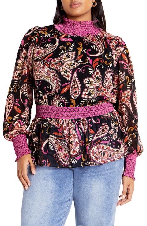 Annalise Floral Smocked Top