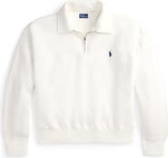 Polo Ralph Lauren Cotton Blend Fleece Quarter-Zip Sweatshirt