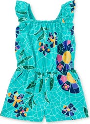 Tea Collection Ruffle Strap Romper