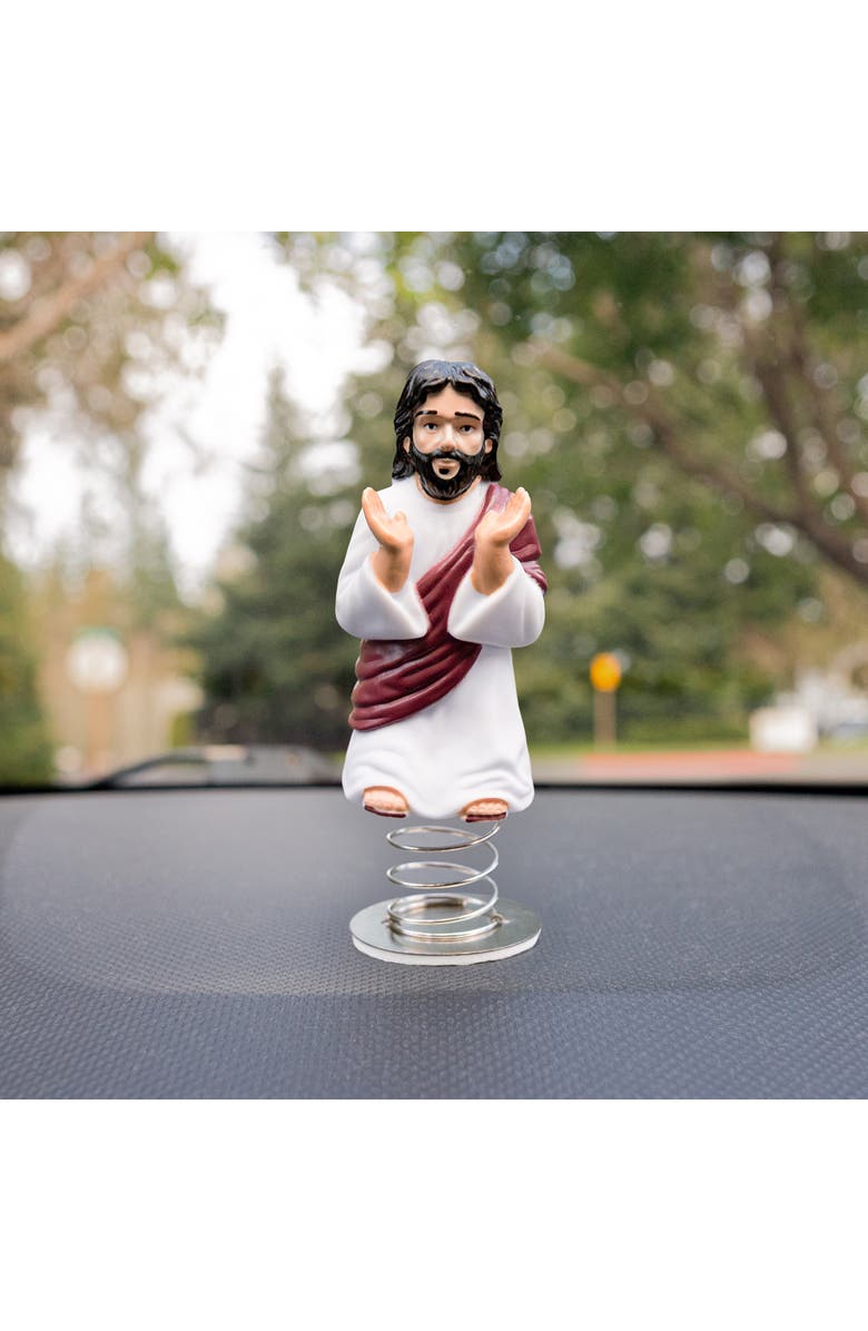 Archie McPhee Dashboard Jesus, Alternate, color, Multicolored