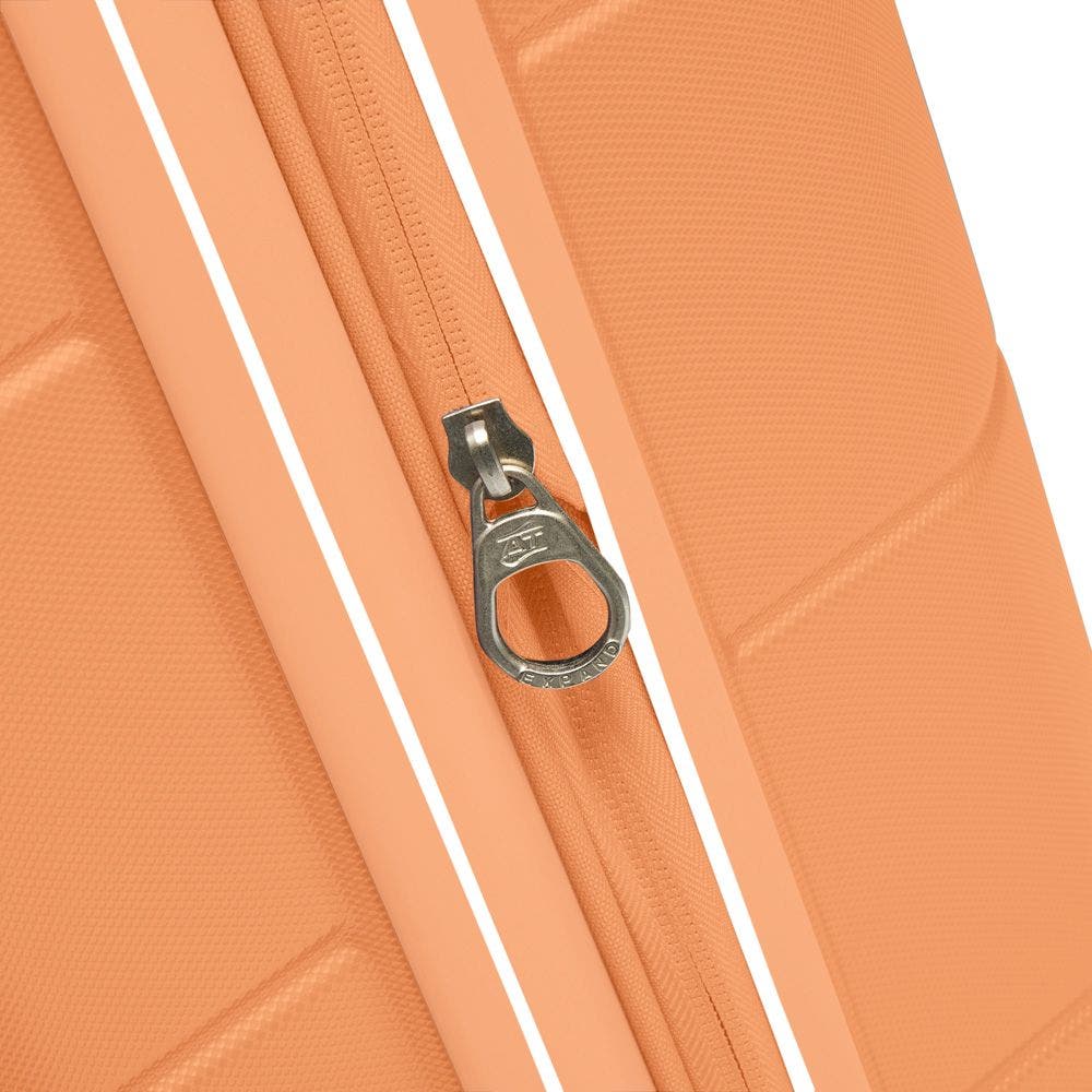 AMERICAN TOURISTER Stratum 2.0 Hardside 24" Spinner Medium Checked Luggage, Alternate, color, Papaya