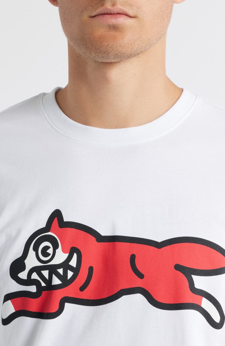 ICECREAM Running Dog Graphic T-Shirt, Alternate, color, White