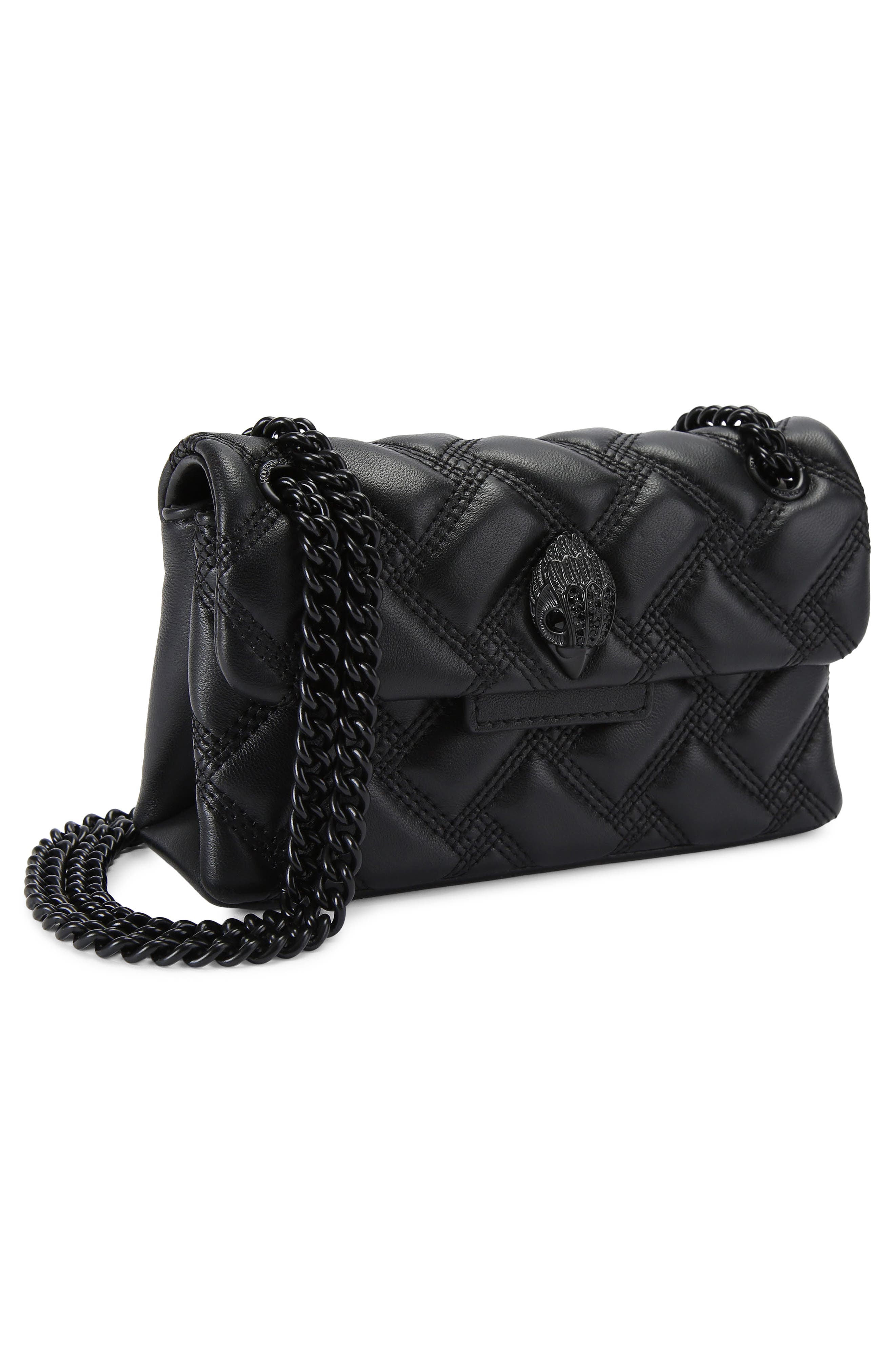 Kurt Geiger London Kensington 17 Convertible Shoulder Bag, Alternate, color, Black