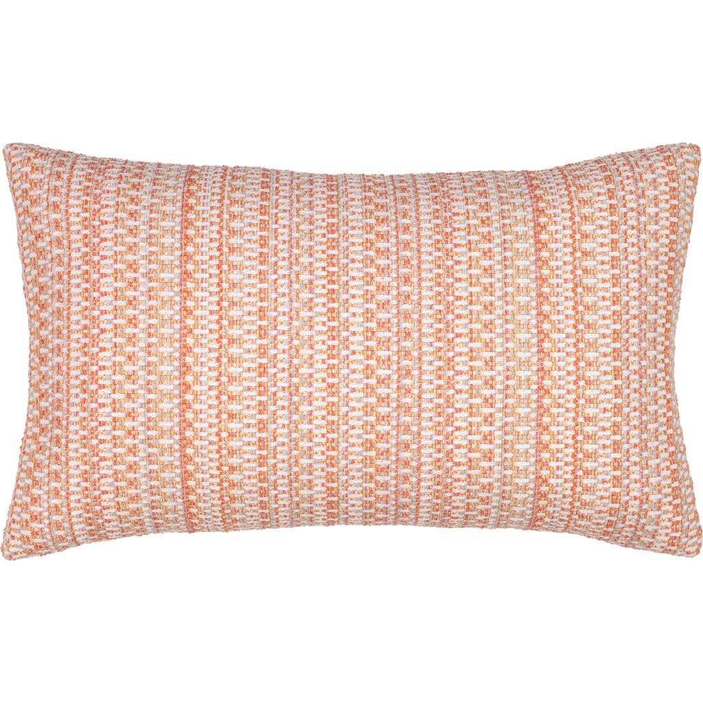 Elaine Smith Kaleidoscope Chenille Micro Check Indoor & Outdoor Woven Accent Pillow