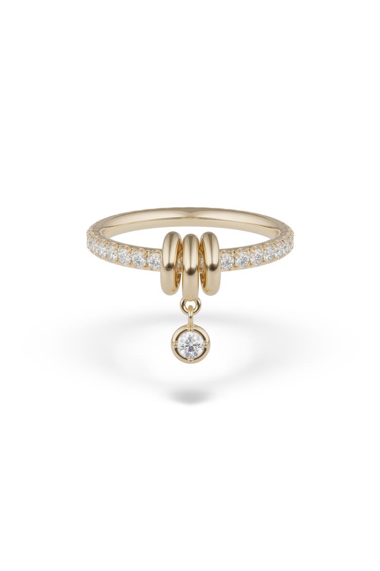 Pia Pavé Diamond Ring, Main, color, YELLOW GOLD