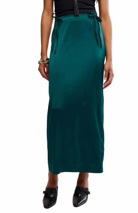 Free People Rosetto Column Maxi Skirt