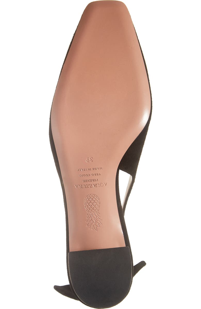 Aquazzura Very Bow Tie Slingback Pump, Alternate, color,