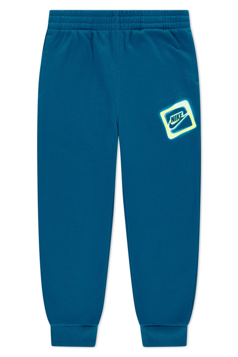 Kids' Glow With Me Joggers, Main, color, GREEN ABYSS