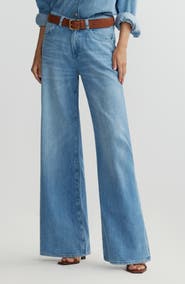 DL1961 Alex Aura Baggy Low Rise Wide Leg Jeans