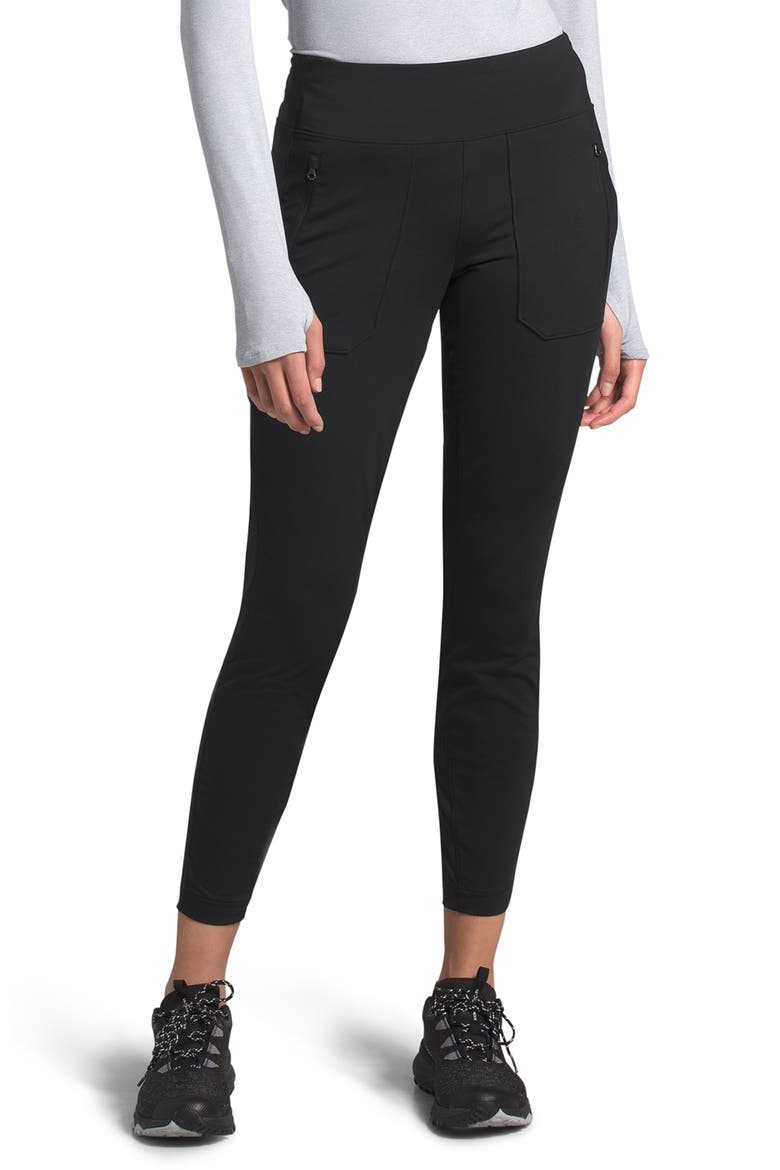 Paramount Active Hybrid Tights, Main, color, BLACK