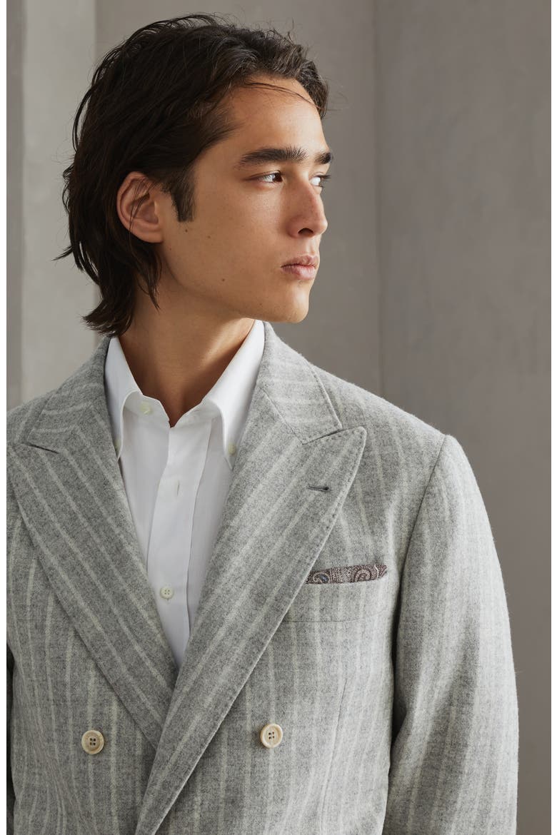 Uconstructed blazer, Alternate, color, Pearl Grey