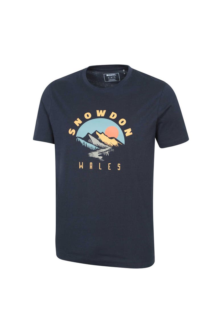Snowdon Short-Sleeved T-Shirt, Alternate, color, Navy