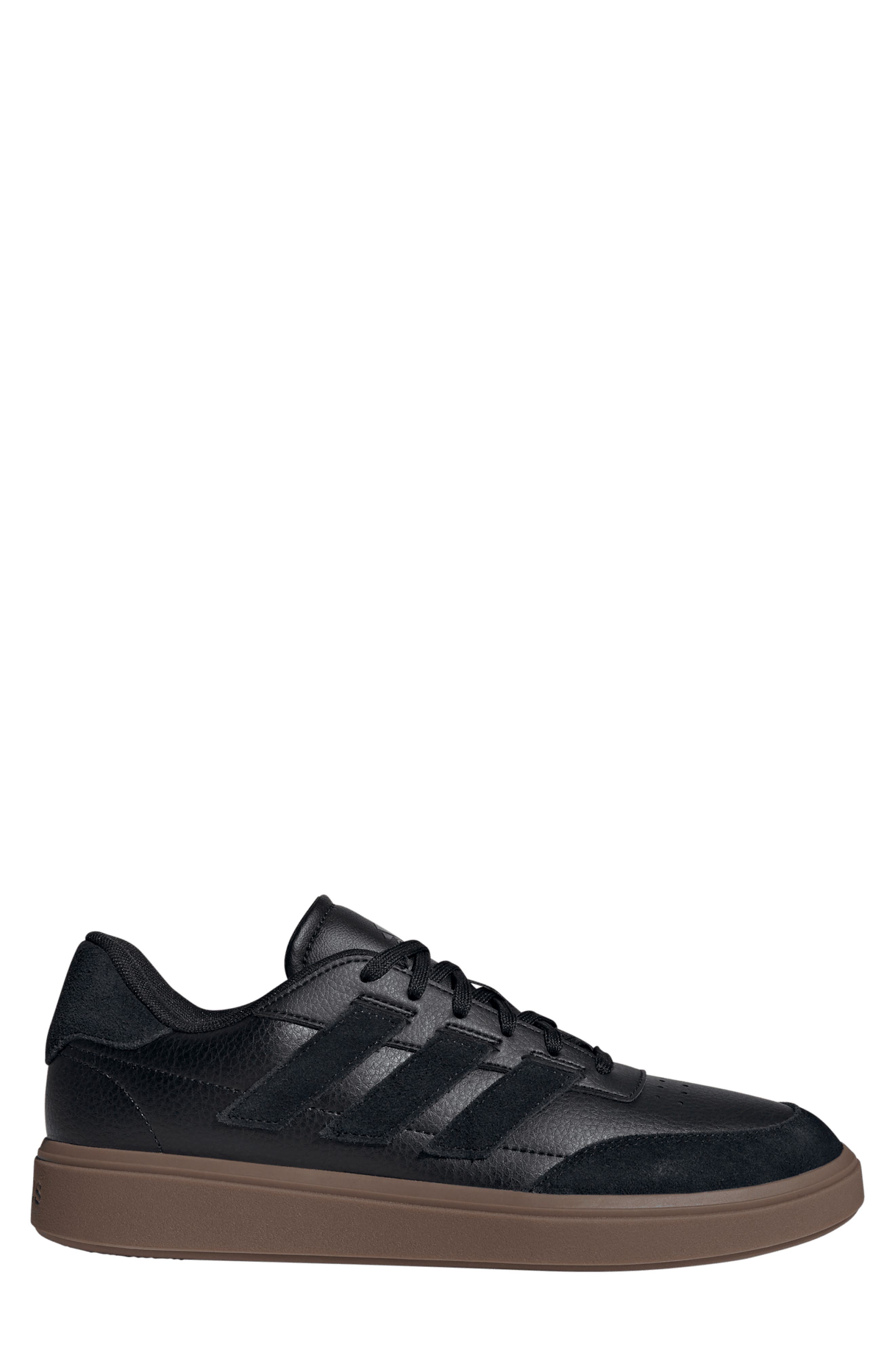 adidas Courtblock Sneaker, Alternate, color, Black/ Core Black/ Grey 6