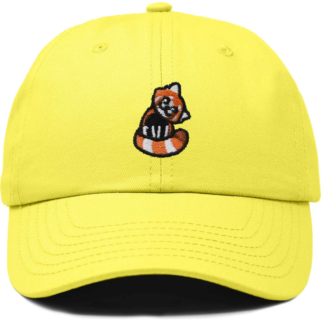 DALIX DALIX RED PANDA EMBROIDERED DAD HAT